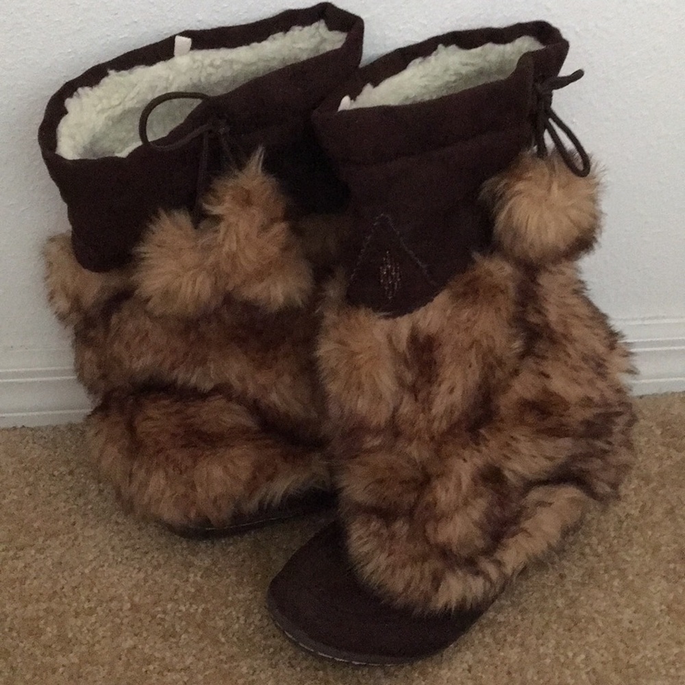 Moccasin Fun loafer boots